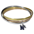 Memphis Tigers Tri-color Bangle Bracelet
